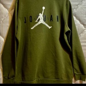 Air Jordan fleece sweatshirt Xl